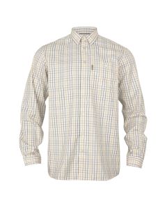 Härkila Haywood Overhemd met Wolmix Lange Mouw-Arrowwood Yellow Check