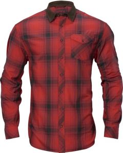 Härkila Driven Hunt flanellen Hemd Red/Black