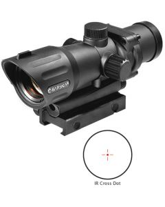 Barska 1x30 M-16 Electro Sight Riflescope (Black Matte)