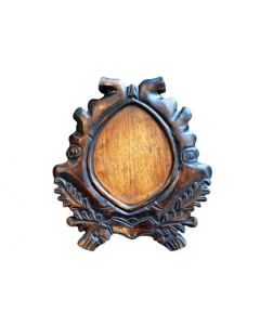 Keilerplank deluxe 27,5x29,5x3,5cm handgesneden