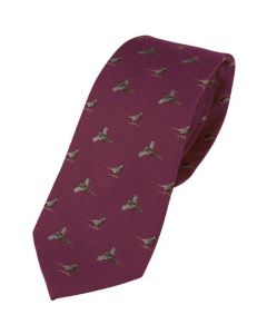 Jack Pyke Pheasant Silk Tie
