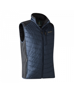DEERHUNTER Moor Padded Waistcoat with knit