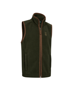 4639 Deerhunter Jeugd Cumbria Fleece Vest - Forest Ember
