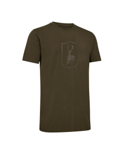 8685 Deerhunter Bamboe T-shirt - Diepgroen