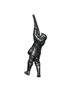 Pin jager met geweer