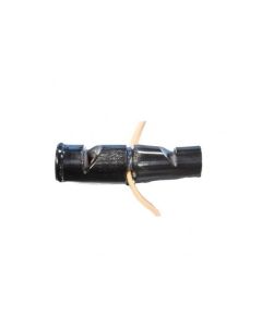 Hondenfluit deluxe dubbelfluit rol/zit van buffelhoorn incl. leren koord